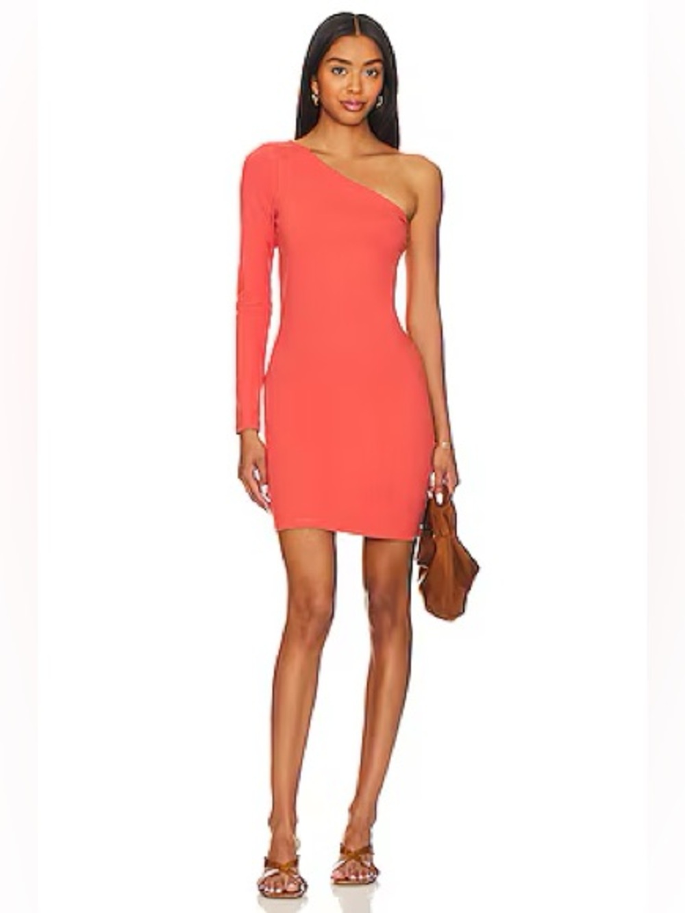 Susana Monaco One Shoulder Mini Dress in
Cherry Blossom NWT